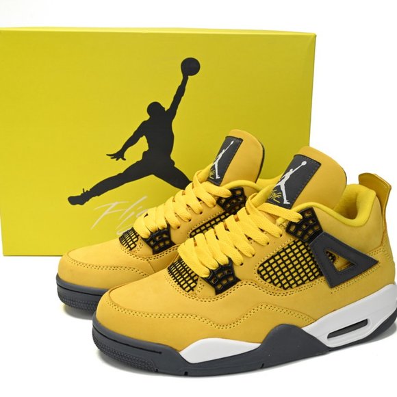 Jordan 4 Retro Lightning - Picture 4 of 5